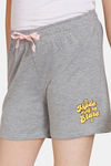 Rosaline Girls Knit Poly Shorts (Pack of 2) - Grey Black — thumbnail 11